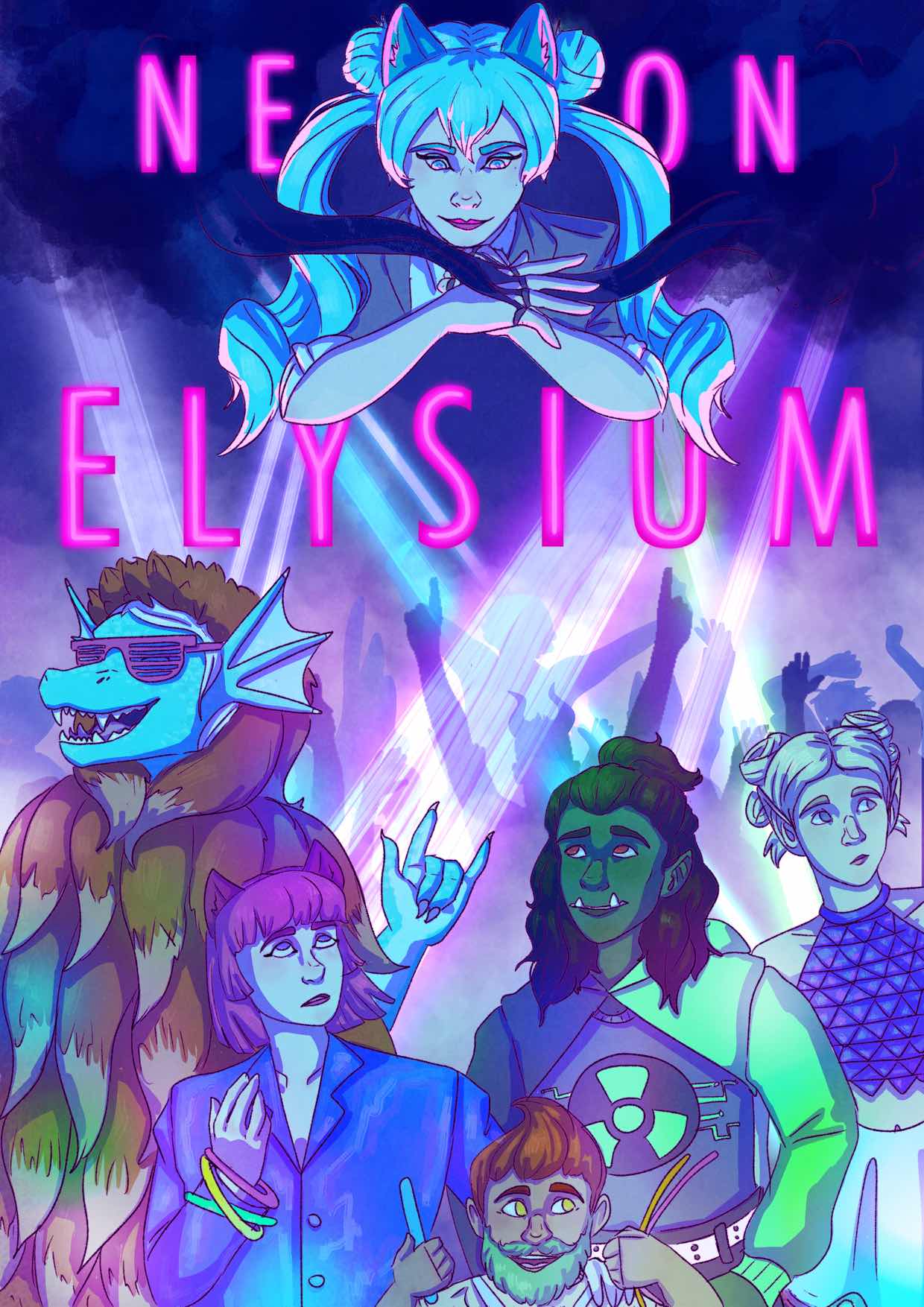 The Neon Elysium by Mel